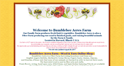 Desktop Screenshot of bumblebeeacres.com